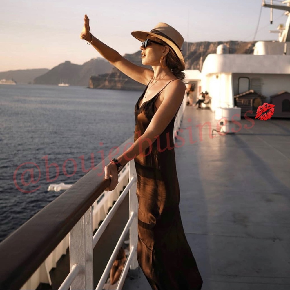 ZARA Lingerie Style Satin Dress - Picture 3 of 8